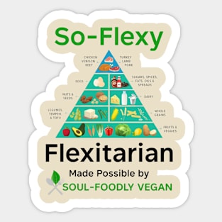 Flexitarian Sticker